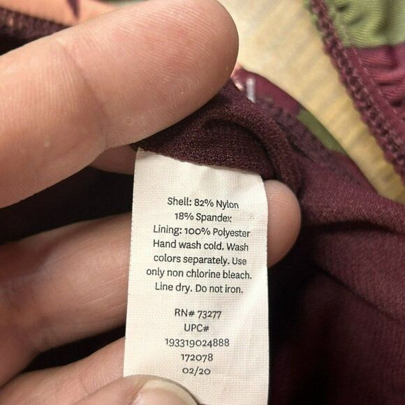 NWT Plus Size EVRI Tummy‎ Slimming Ruffle One-Piece Swimsuit Primrose 4X Modest - Picture 2 of 5